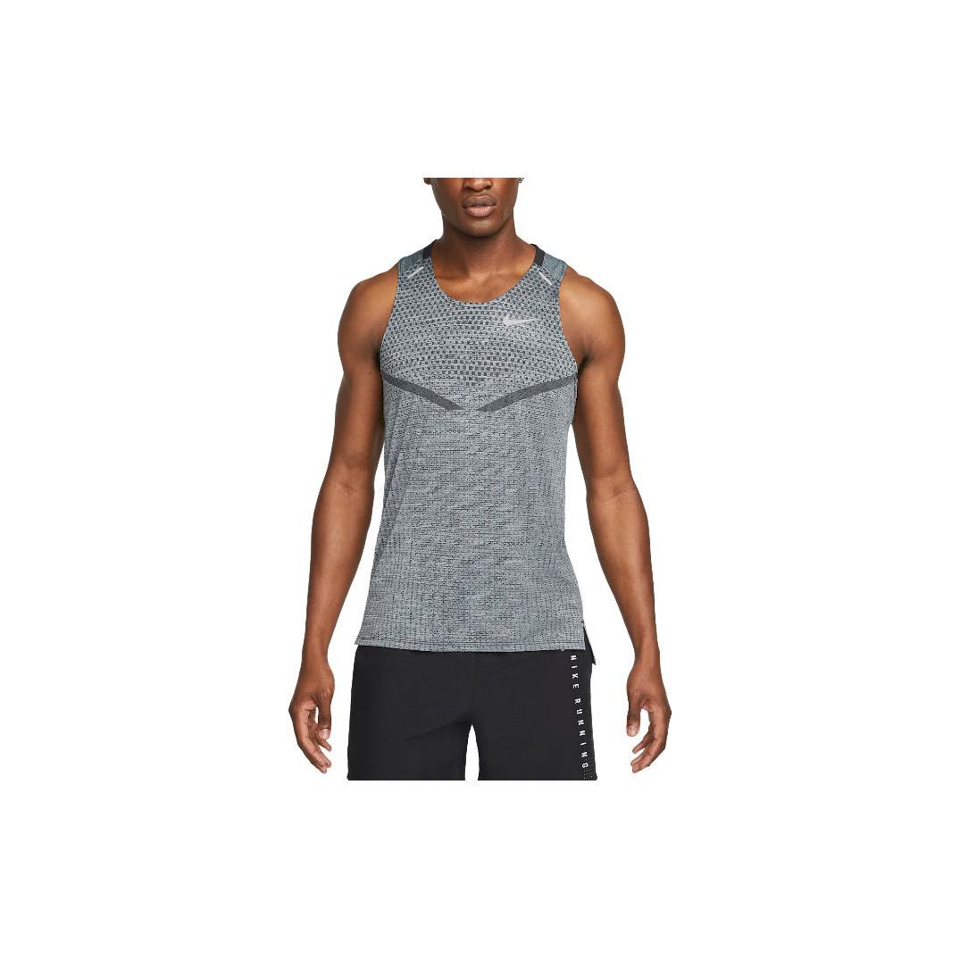 

New Nike Dri FIT Adv TechKnit Ultra Men s Running Tank DM4751-010 L