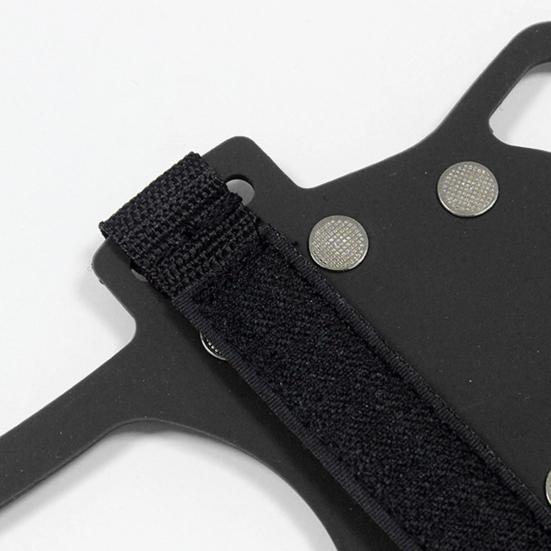 1 Pair Ice Stud Shoes Grip Corrosive Resistant Wear Resistant Silicone 10 Nails