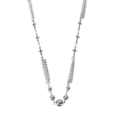 SQUAZ Necklace SIDA081 1COLOR Unisex Pendant Chain Couple Necklace