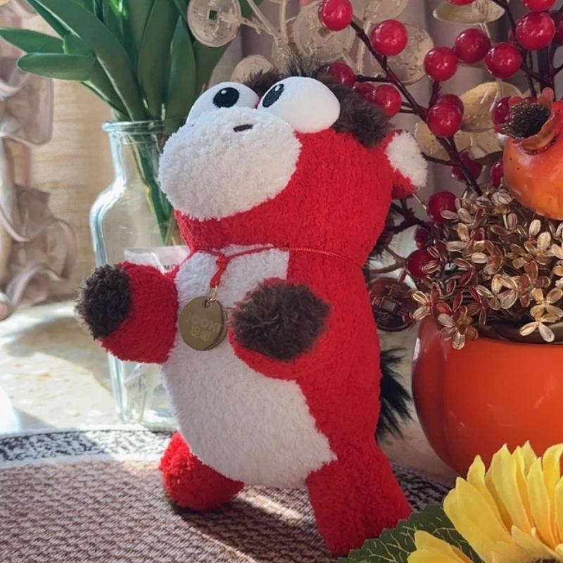Plush Toy 2026 Year Of The Horse Mascot Doll Plush Cute Pillow Doll Annual Meeting Gift Cotton Filled Soft Skin Friendly Fabric