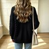 Women's Fashion Button Knit Cardigan Sweater