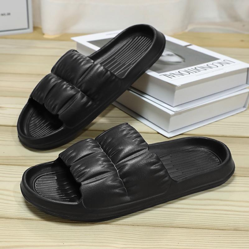 Fashion Women Soft Sole Cloud Slippers Thick Platform Indoor Outdoor Beach Sandals Summer EVA Non Slip Flip Flops