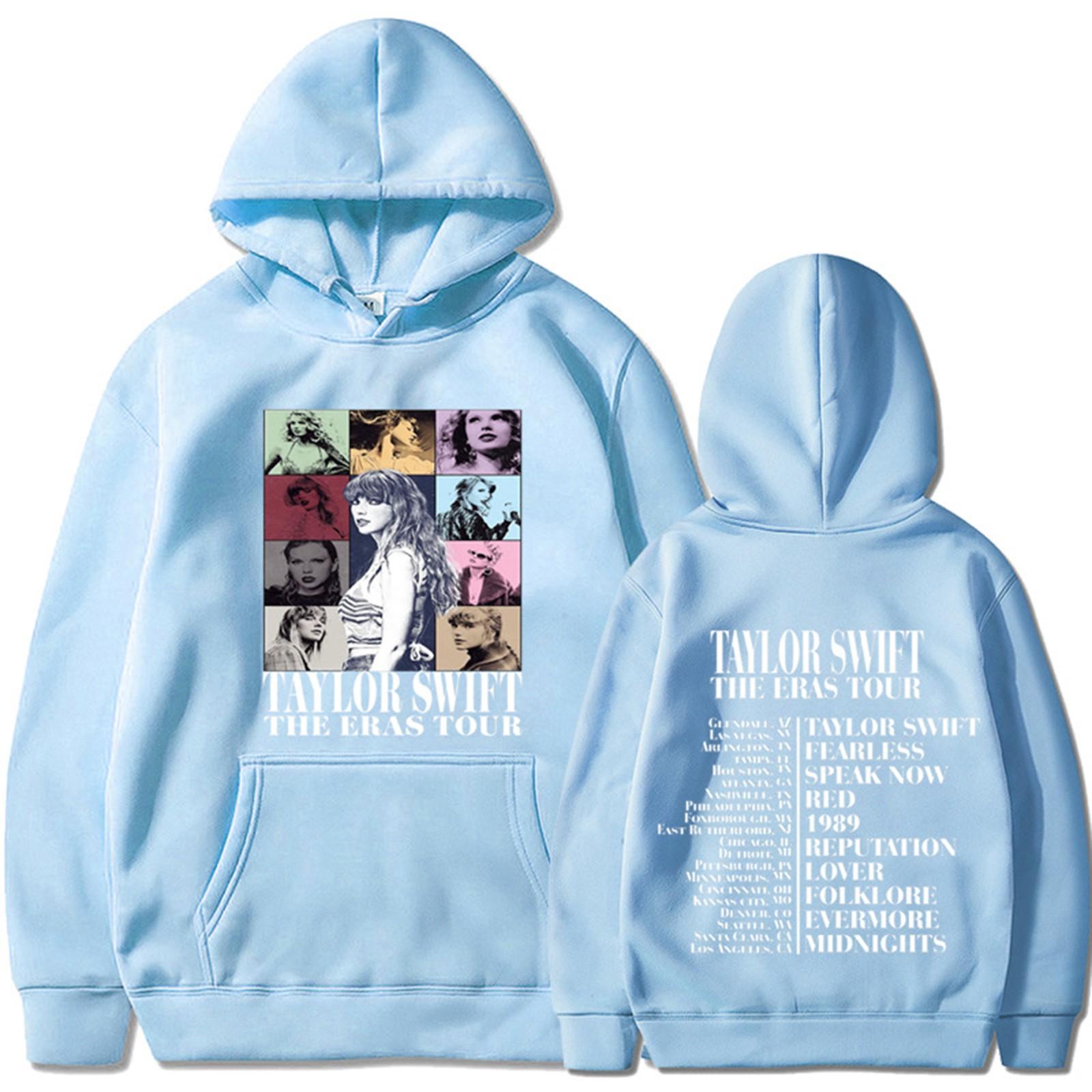 

Women s Fashion Casual Long Sleeved Round Neck Letter Printing Loose Plush Pullover With Rope Hoodie S