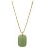 2023 Ruyi Wish Fulfillment Necklace: Light Luxury Emerald Green Pendant for Women