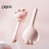 Pommeau de douche de remplacement universel fileté haute pression, design mignon de patte de chat, réglable en un clic, fixation facile à installer, eau