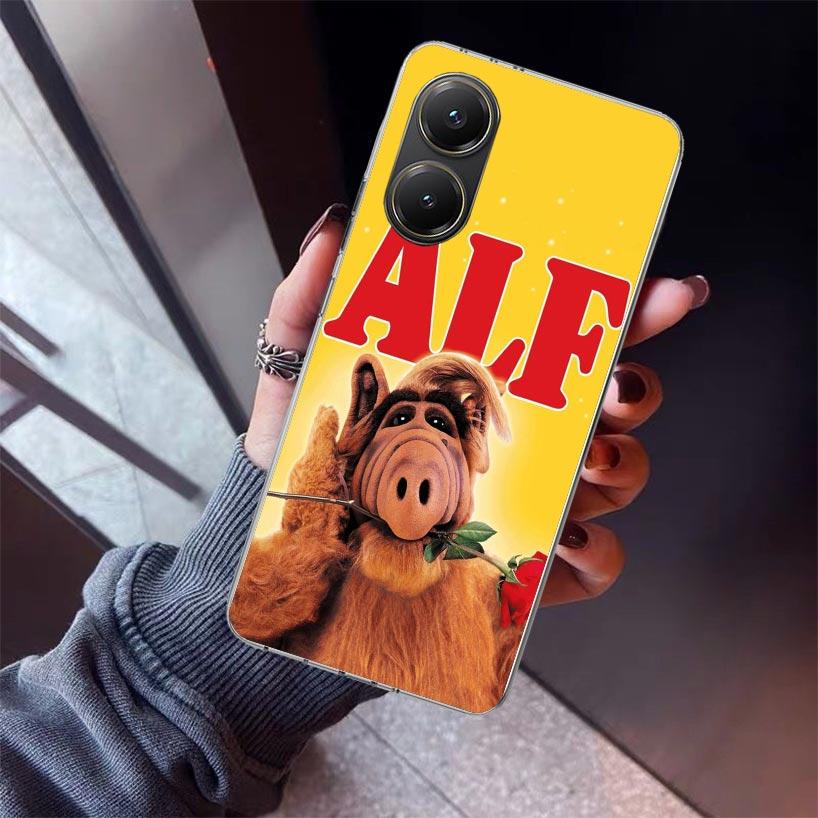 A-Alf TV Series Phone Case For Xiaomi Poco X7 X6 X5 Pro F7 Ultra Redmi 15C 15 13 13C 12 12C 10 10A 10C 9 9A 9C 9T Shell Poco X7