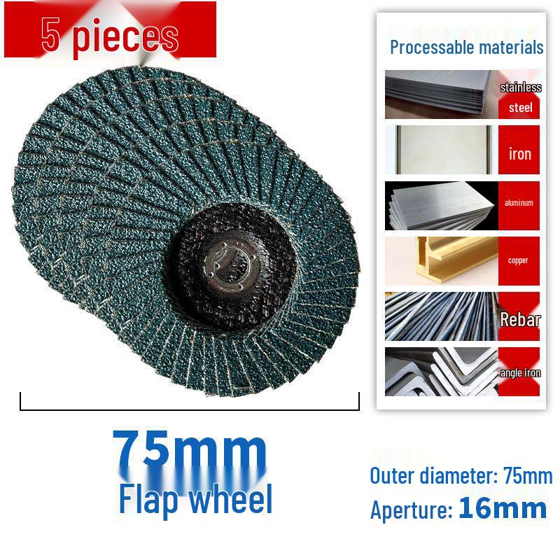 Mini 76mm (3") Angle Grinder Blade: Metal Grinding & Polishing Disc, Cutting Wheel 10mm Arbor.