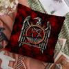 S-Slayer Heavy Metal Band Pillow Cover For Bedroom Room And Living Room Sofa Decorative Cushion Cover