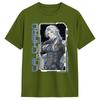Unisexs Tshirts Wuthering Waves Characters Vintage Cotton Tee Shirt Short Sleeve Calcharo T Shirts Round Collar Clothes Plus Size