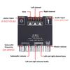 ZK-MT21 Amp Board Digital Power Subwoofer Amplifier Digital Power Amplifier Board AUX 12V 24V Board Bluetooth Power Amplifier