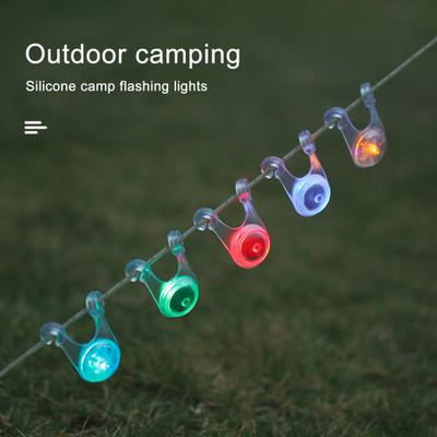 Camp Ambient Light Waterproof Binaural Suspension Push Switch Decorative Camping Tent Flashing Lights Outdoor Supplies