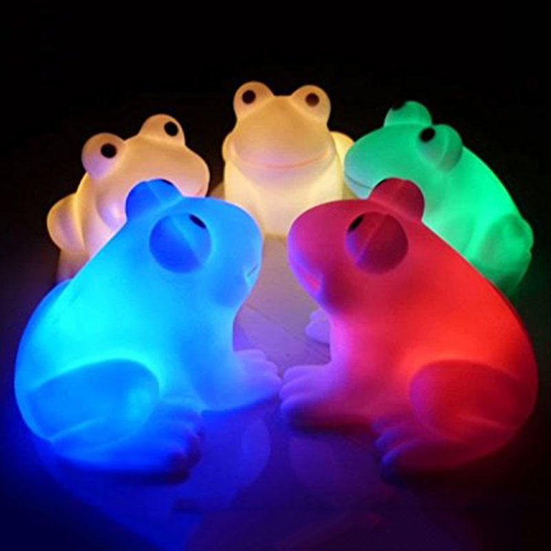 Buy 3D LED Night Light Colorful Color Changing Frog Lamp Toy Room Bar
