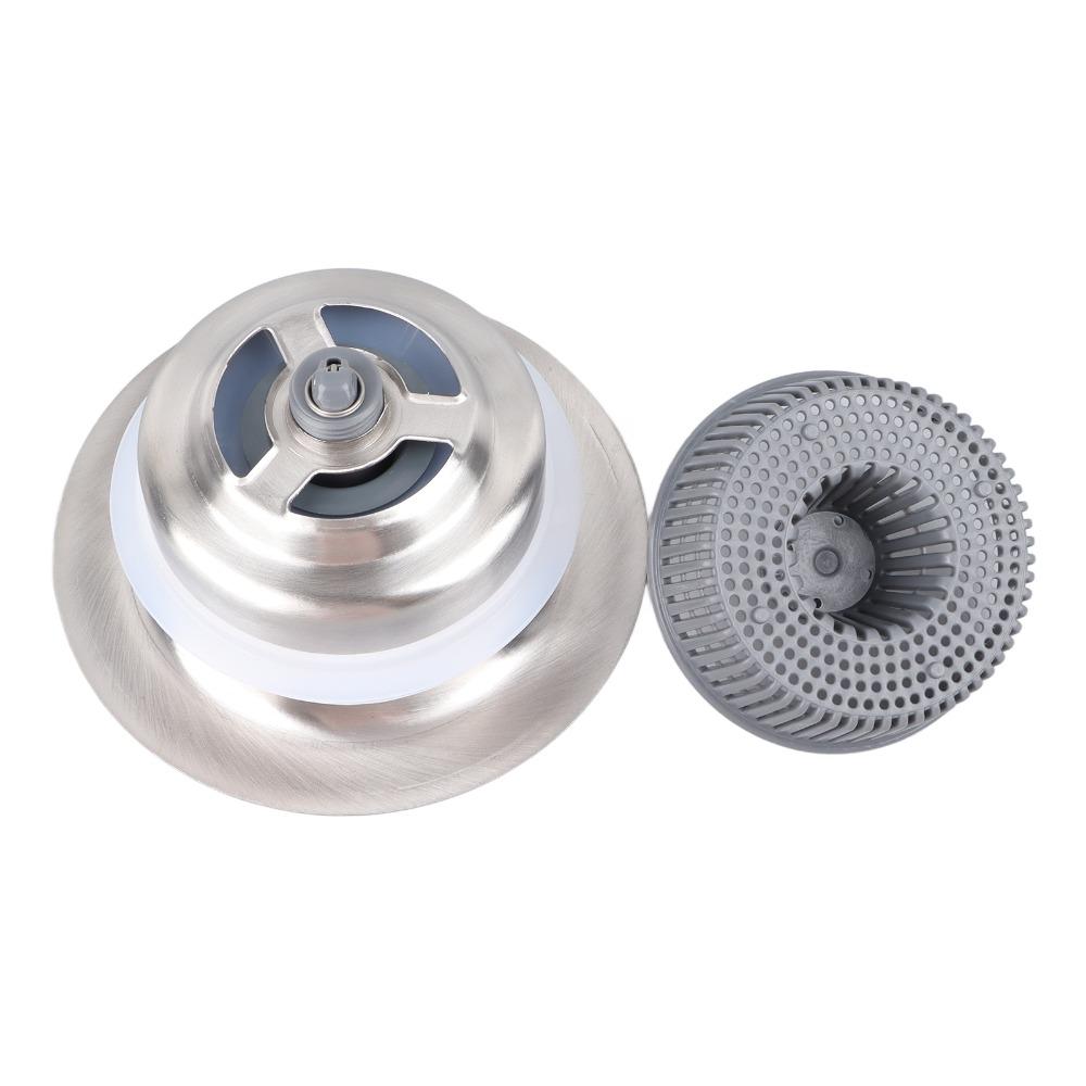Well Sealed 3 In 1 Sink Aid Stainless Steel Sink Drain Strainer Basket  Utility Sink