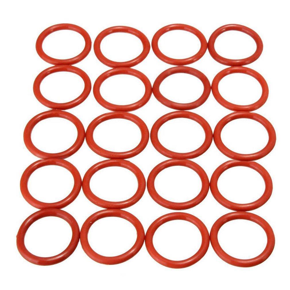 Buy 20Pcs 20Mm Tube Dampers Silicone Ring For 12Ax7 12Au7 12At7 12Bh7