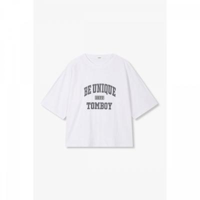 STUDIO TOMBOY VinTage LeTTering Graphic T shirT  9176222990 