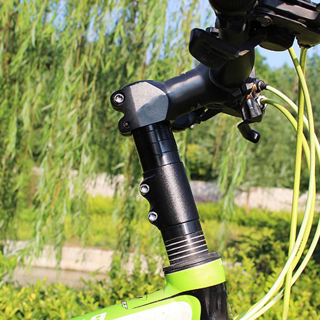 Aluminum Alloy Bike Fork Stem Riser Extender Extension Bicycle Cycle Bike Stem Head Up Raiser Handlebar Riser Adaptor