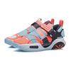 Li Ning All City 9 V2 Youth Low Top Basketball Shoes Kids Sneaker Orange Blue ABPR055-2