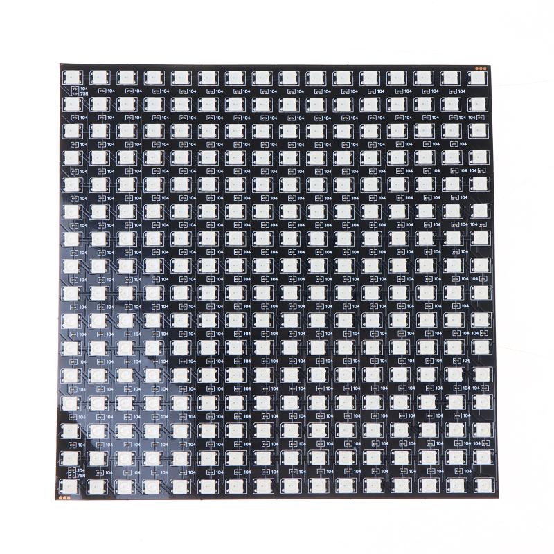 WS2812B Waterproof Smart Pixel LED Matrix Panel 5V 8x8 16x16 8x32 Digital Screen for Outdoor Event Decor