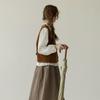 All Match Vintage Corduroy Vests Brown Cropped Sleeveless Jacket Button-up Short Coats  Ladies