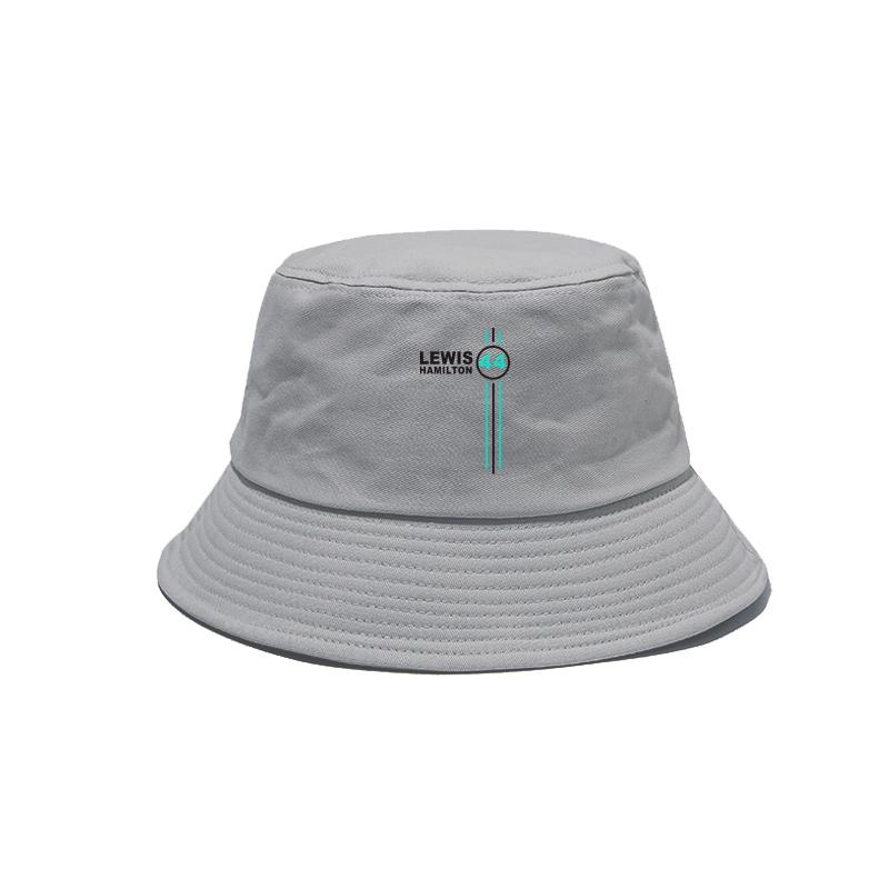 Lewis Hamilton Bucket Hats Cool Sun Caps Summer Outdoor Sunscreen FisherUnisex Hat MZ