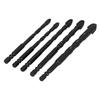 5Pcs Drill Bit   Spear Head Hex Shank Drilling Tool Set Kit for Tile Concrete Glass