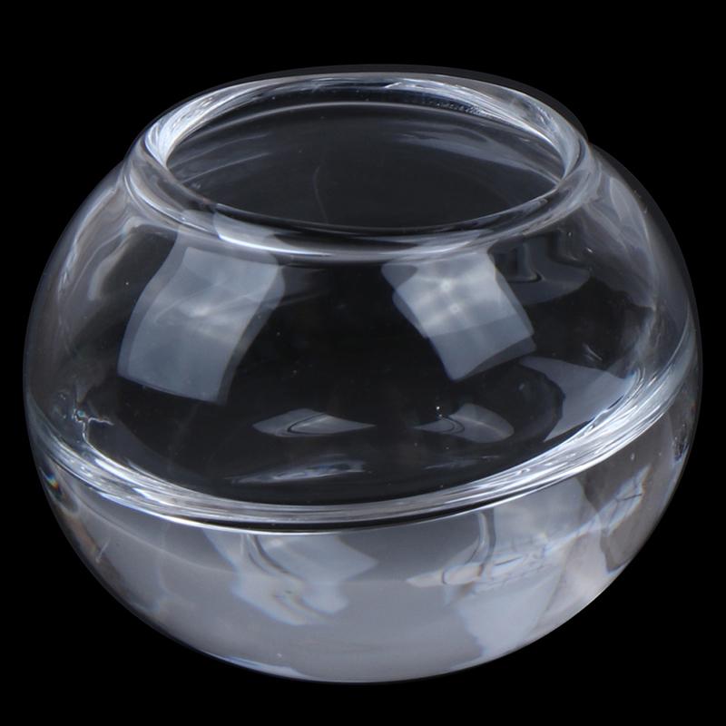 1X Dollhouse Miniature Mini Fish Tank Mini Glass Bowl Doll House Accessories