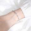 925  Silver Bead Bracelets For Women Korean Designer Double Layer Stars Chain Bracelets Luxury Party Wedding Jewelry
