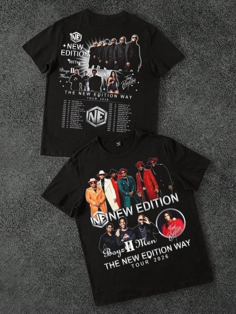 The New Edition Way Tour 2026 T-Shirt L