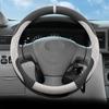 Suede Car Steering Wheel Cover Wrap for Toyota COROLLA EX 2004-2010 2012 2013 Toyota Corolla 2007-2026 Anti Slip Breathable