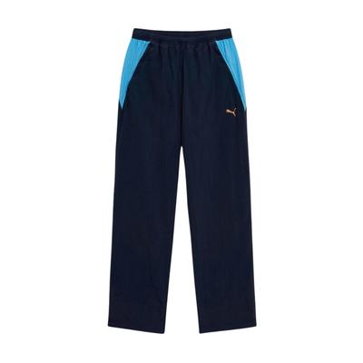 Archive Statement Smu Us Wv Pt Ch Woven Loose Fit Color Block Casual Pants Women Bottoms Light-Blue 94104402