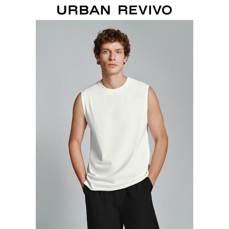 Мужская хлопковая жилетка UR свободного кроя без рукавов S