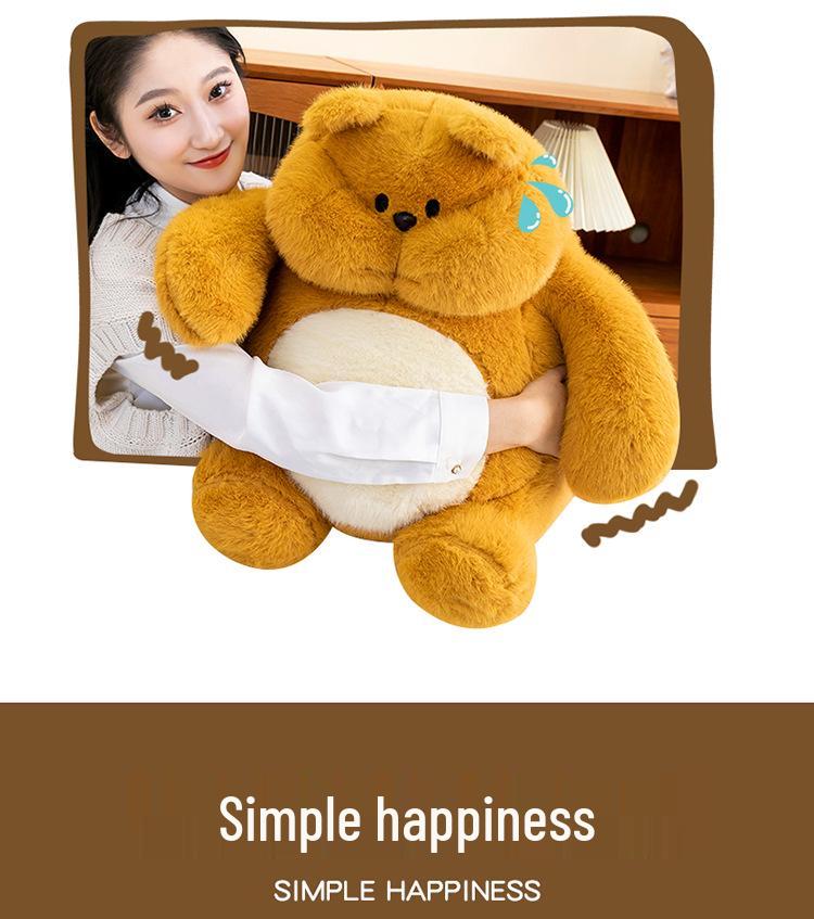 Dun Dun Bear To Rabbit: Cute Cartoon Plush Toy Doll for Kids' Birthdays