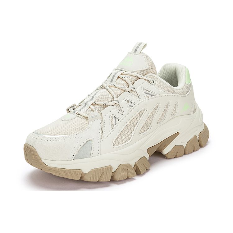 Kappa Fabric Synthetic Leather Comfortable Versatile Non-Slip Wear-Resistant Low-Top Dad Shoes Women sneakers K0D25MC92-0106