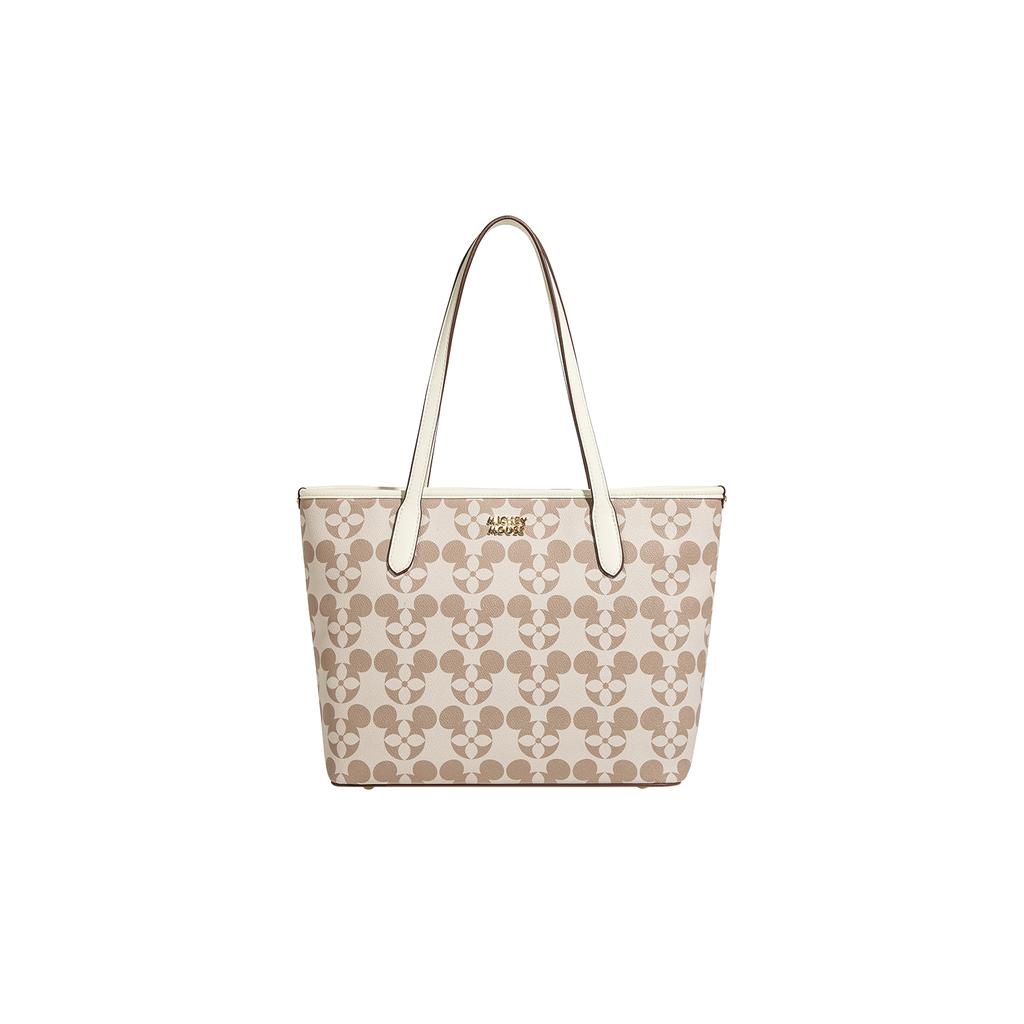 New Disney Minnie Series Pvc Tote Bag, Shopping Bag, Shoulder Bag Women's Apricot BMK-71507M