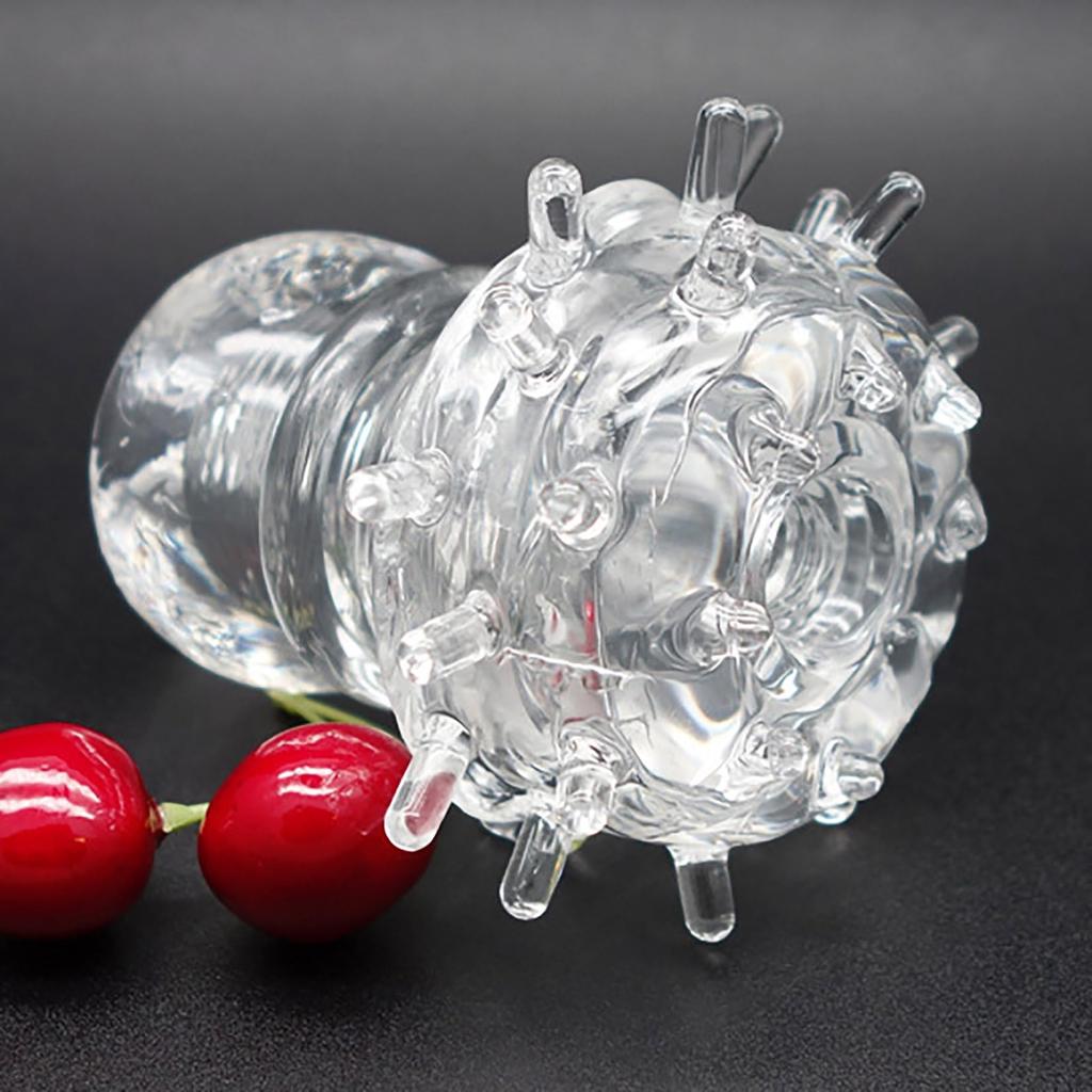 Orirya Reusable Penetrating Adult Toy for Masturbation Tool Type Onahole, Transparent, Washable, Type, Men, - Five-Stage, Penetrating, Double-Screw