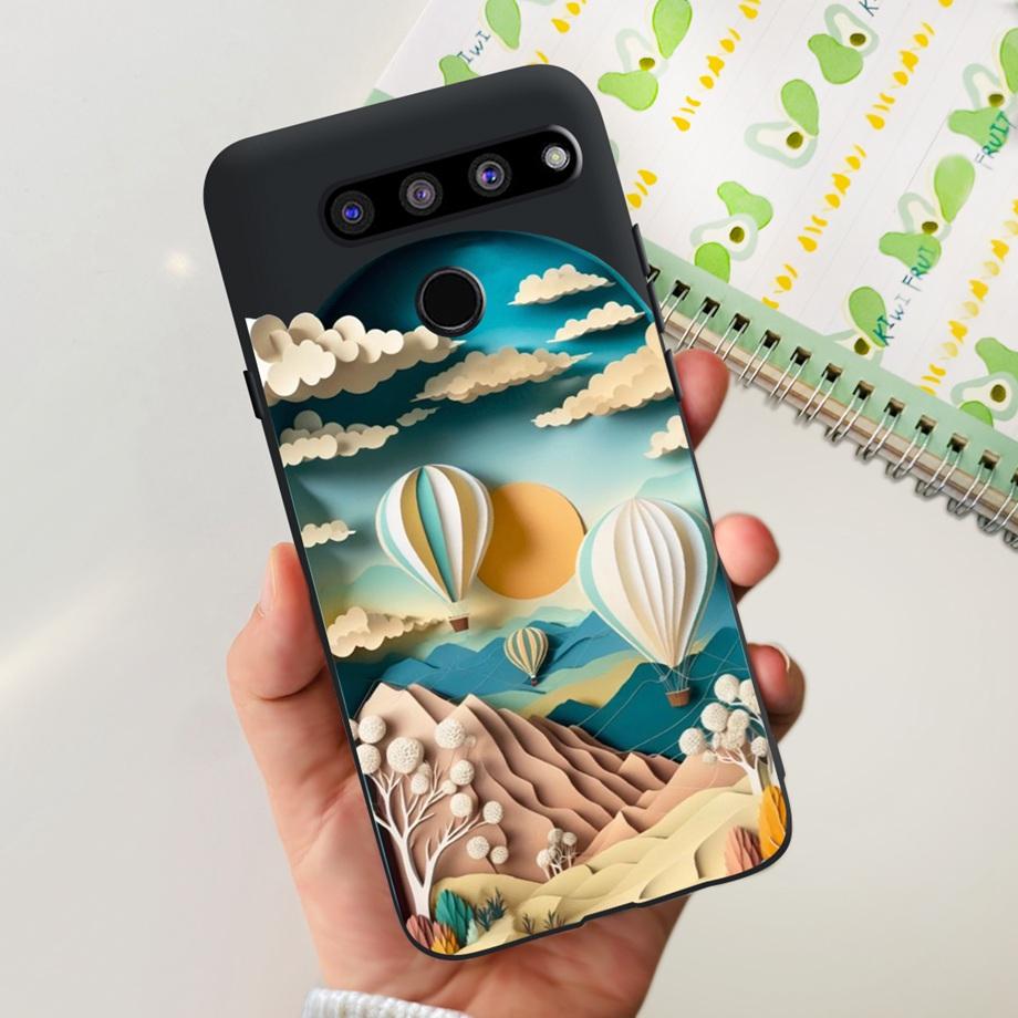 Für LG G8X ThinQ Hülle LG V50 ThinQ V50s ThinQ V50 Dual Screen Flüssigsilikon Bumper Coque Fundas Marmor Weltraummann Drache Capa