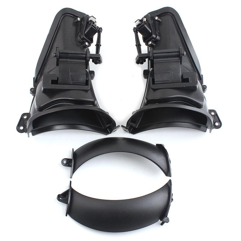 Inner Fairing Air Duct Vent Cover Kits Fits For Harley Davidson Road Glide 3 Cvo/Se Limited Police Special Ultra 2015-2025 Black