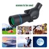 Cross-border HD Bird Watching Scope: 25-75X60 Nitrogen-Filled Waterproof, Low Light Night Vision for Birdwatching and Concerts.