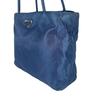 PRADA Triangular logo Shoulder Bag blue Women used