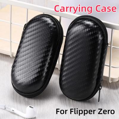 Storage Bag Box for Flipper Zero Handheld Game Accessories Portable Carrying Case Mini Travel Bag for Flipper Zero Organizer
