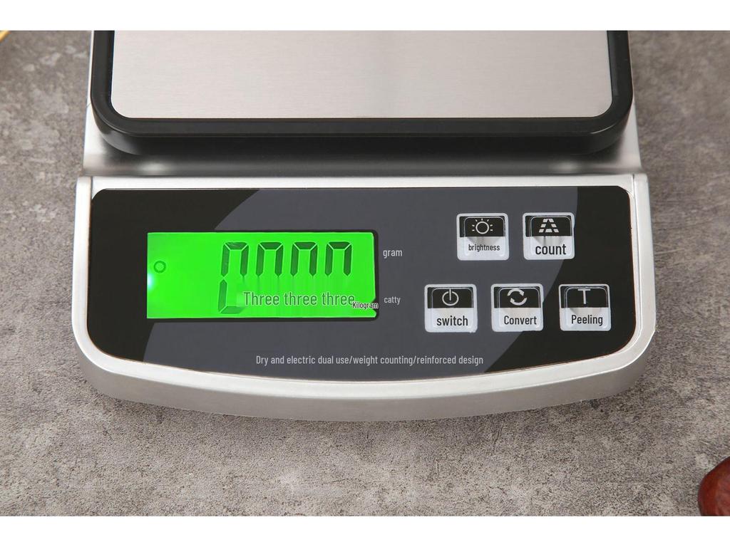 Multifunctional Kitchen Scale for Precise Baking and Ingredient Measurement