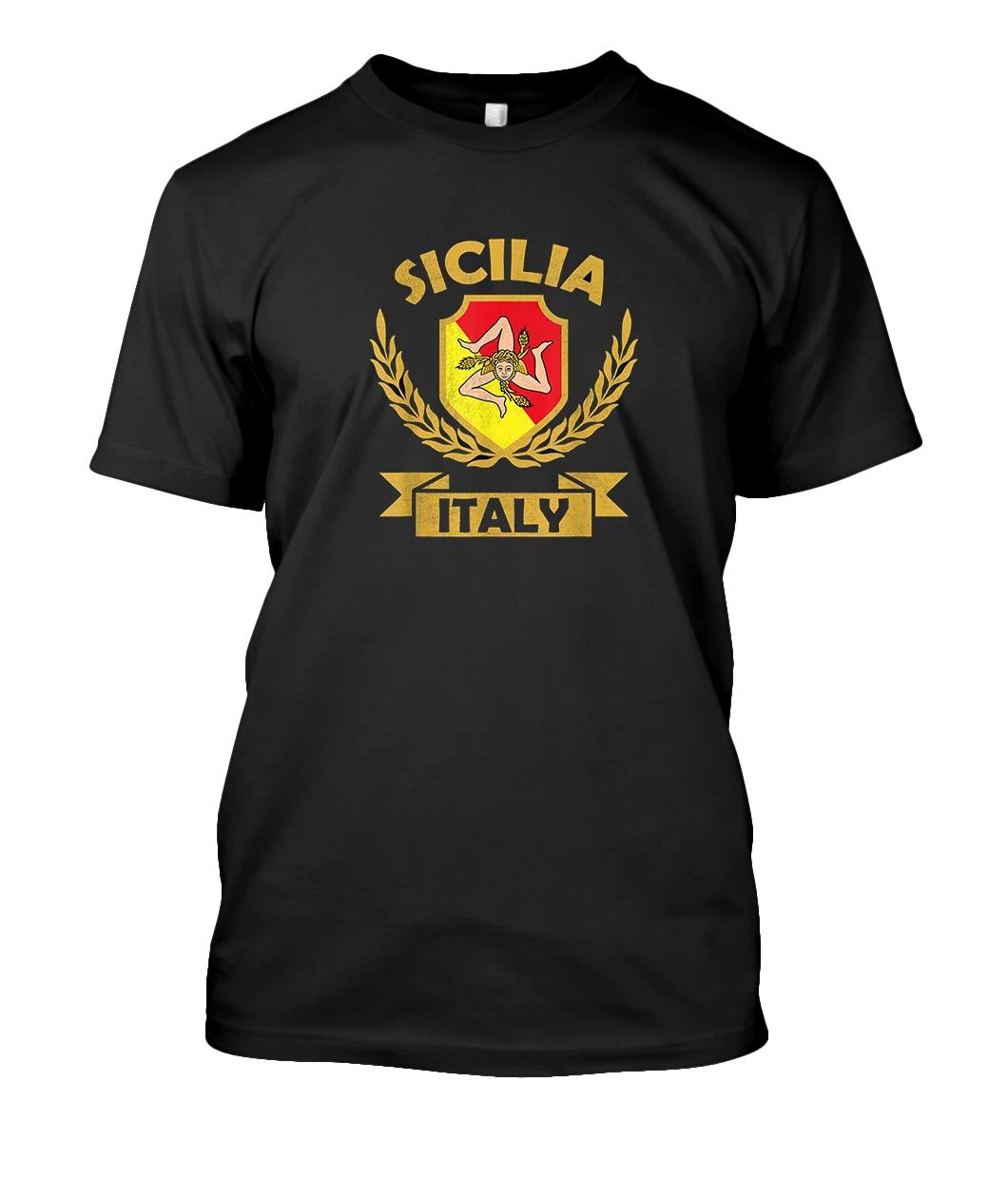 Men s and Women s T-shirts NEW LIMITED Sicily Sicilia Italy Palermo Island Italian T-Shirt Size S-3XL M
