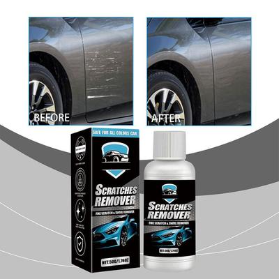 50g Car Scratch Remover Multi Purpose Polishing Paint Car Stain Care Cleaner Tool Cleaning Scratch Scratch Agent Repair Rem F6W8