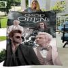 Good Omens Film Gedruckte Decke Kinder Warme Decke Flanell Weiche Bequeme Decke Haus Reise Decke Geburtstagsgeschenk