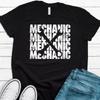 Distressed Mechanic Cross Wrench T Shirt Car S For Unisex Auto Repair Worker Casual Vintage Washed Slightly Top For Everyday Wear