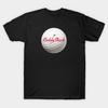 Herren Schwarzes T-Shirt mit Aufdruck Caddyshack Golfball No-Cut Transferpapier Druck Baumwoll-T-Shirt