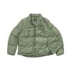 New Era Stand Collar Detachable Sleeve Multi-Pocket Zipper Solid Color Cotton Jacket Winter Men jackets Green 12866430