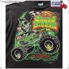 SALE Retro Grave Digger T-Shirt Size XL Monster Truck 90s Basic Black Unisex