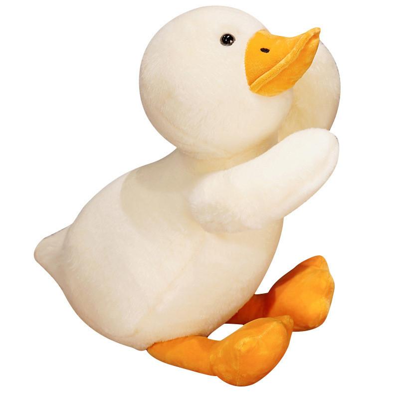 Plush Duck Lying Toy Cartoon Animal Stuffed Doll Decoration Kids Birthday Gift