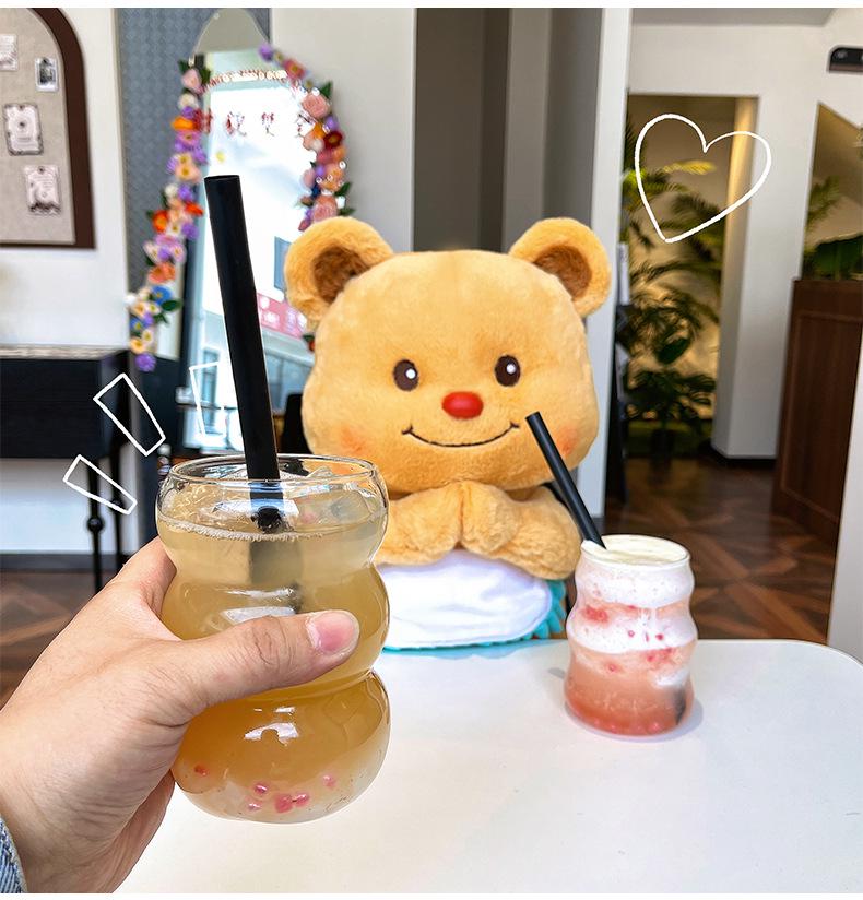 Honey Jar Bear Plush Toy – Cute Gift for Girlfriend's Birthday